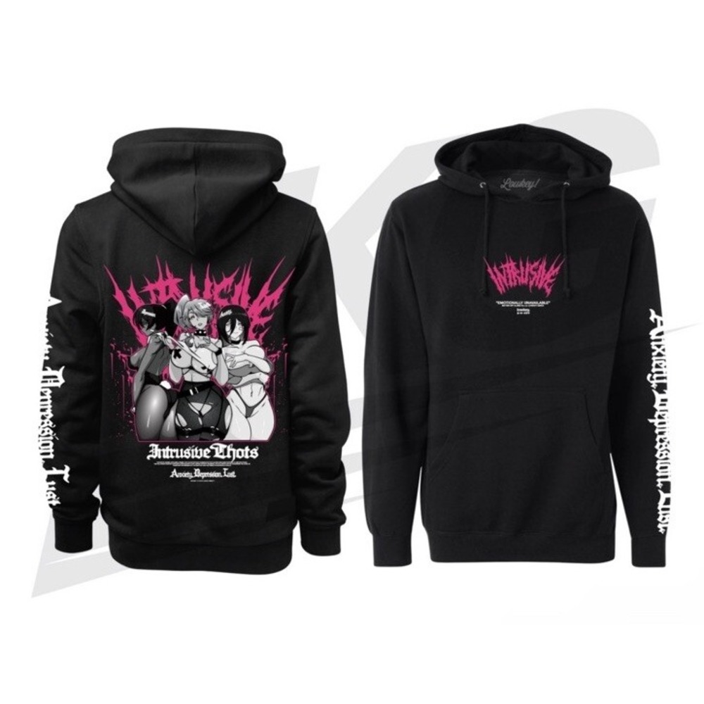 Lowkey Geeks "INTRUSIVE THOTS" Hoodie